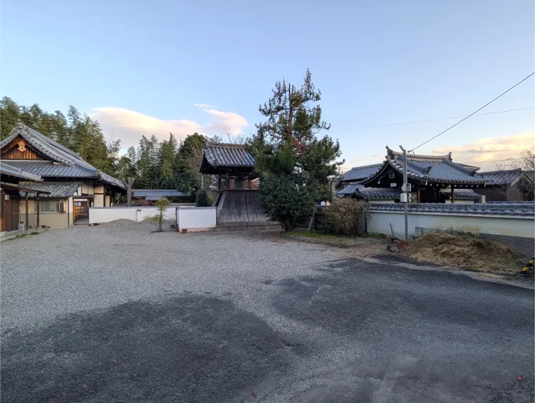 京都府木津川市 大智寺 駐車場