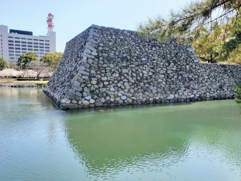 香川県高松市 高松城 天守台