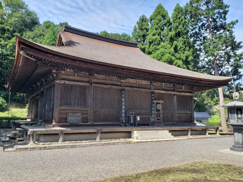 福井県 中山寺 本堂