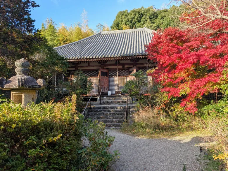 奈良県奈良市 不退寺 本堂