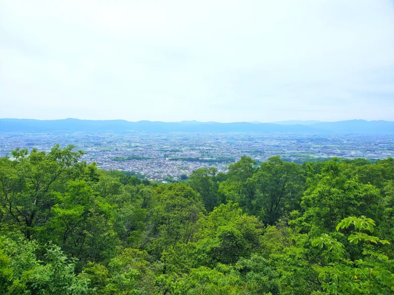 奈良県大和郡山市 国見展望台