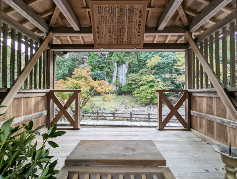 奈良県宇陀市 大野寺 弥勒摩崖仏 石仏