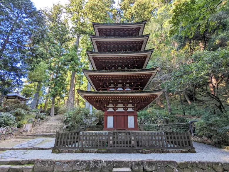 奈良県宇陀市 室生寺 五重塔