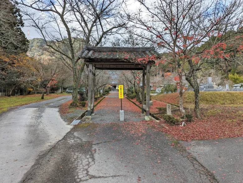 兵庫県丹波市 三寶寺 紅葉