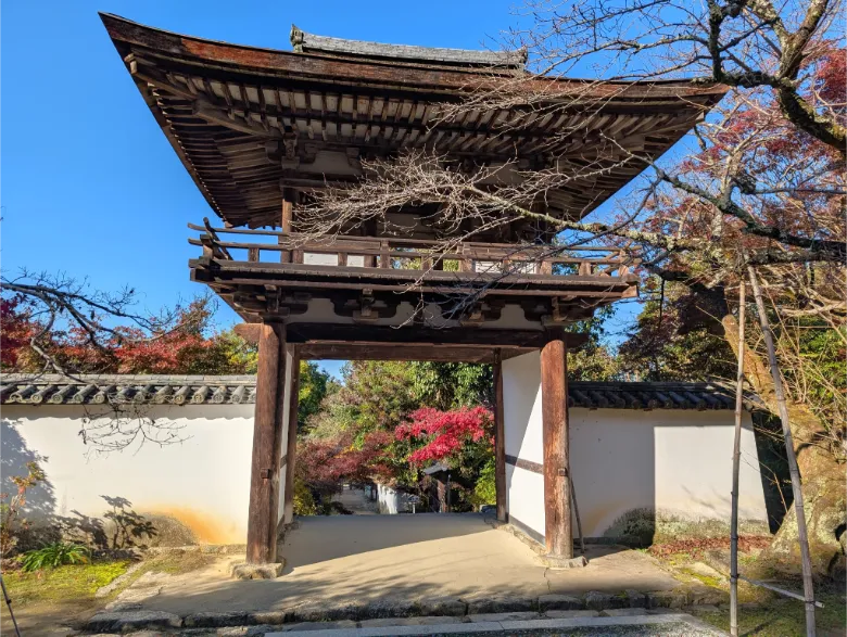 奈良県天理市 長岳寺 楼門