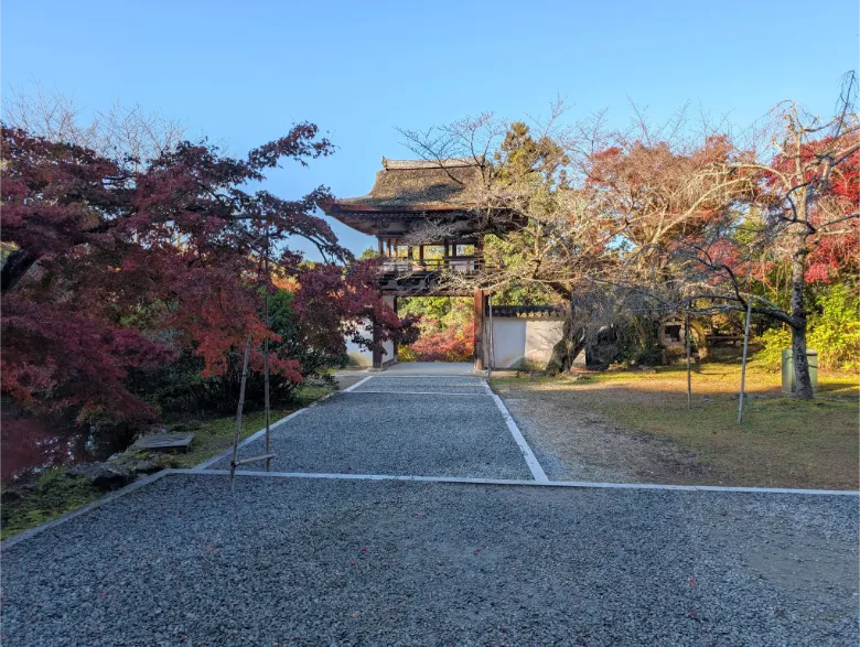 奈良県天理市 長岳寺 紅葉