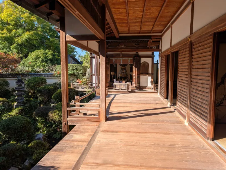 奈良県天理市 長岳寺 旧地蔵院庫裏