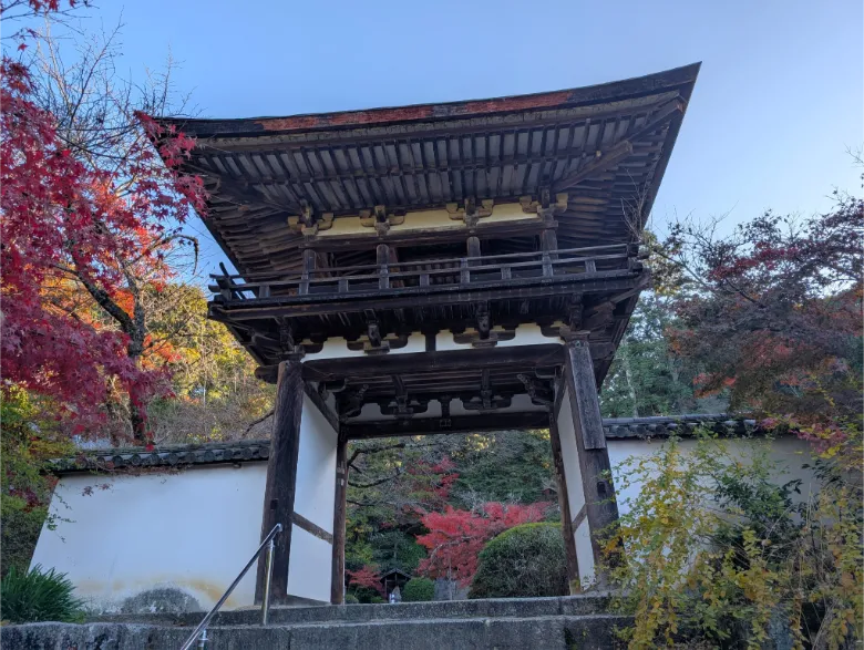 奈良県天理市 長岳寺 楼門