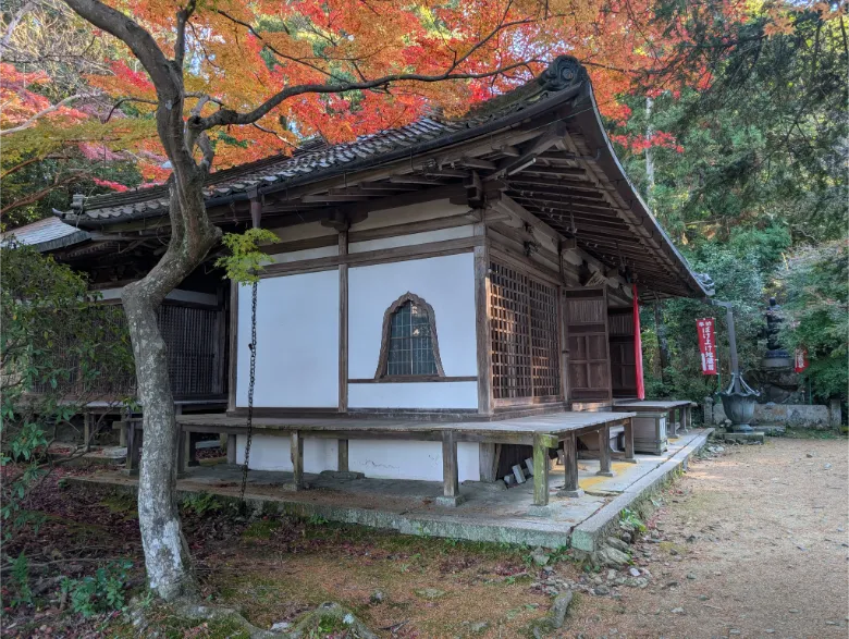 奈良県天理市 長岳寺 紅葉